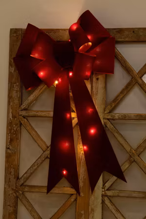 Rosett Röd Led 2AA