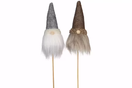 Tomte Stick Grå/Brun Mix