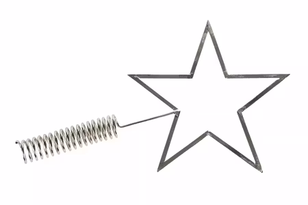 Julgransstjärna Silver