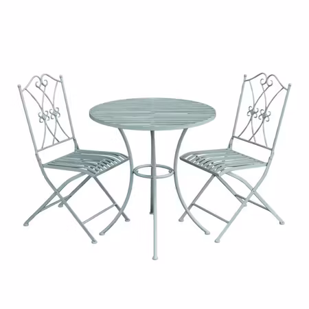 Caféset med 2 stolar och 1 bord