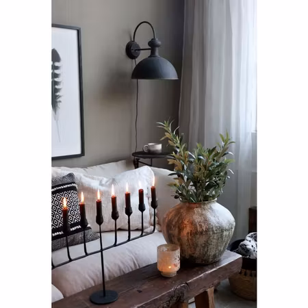 Fabrikslampa för vägg