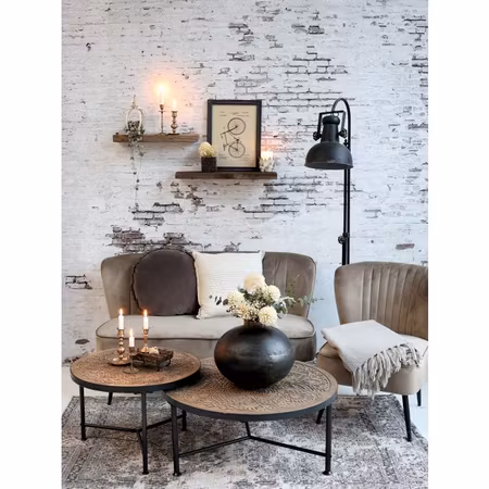 Fabriks golvlampa