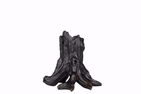 Ljusstake Stock Brun/Svart Liten Poly