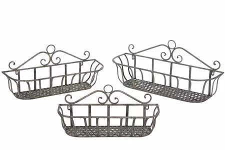 Blomlåda Korg Metall