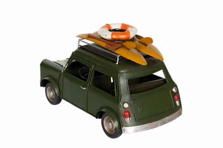 Bil Surfbräda Grön Metall
