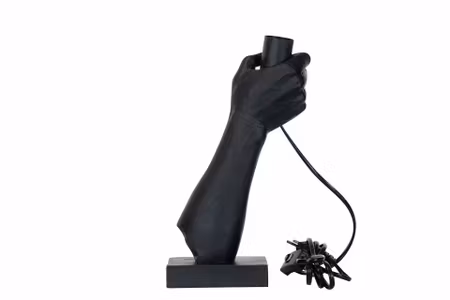 Lampa Hand Svart Poly