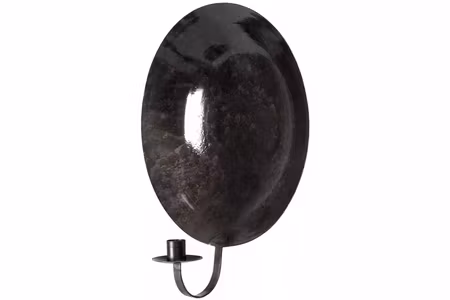 Ljuslampett Globe Grey Onyx