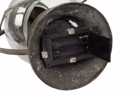 Lykta/Lampa Avlång Batteri Metall