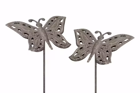 Trädgårdsstick Fjäril Metall