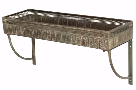 Vägghylla Metall Grön