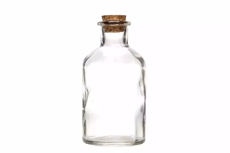 Glasflaska/Kork Klar