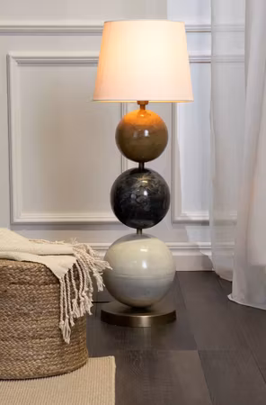 Lampfot Multi Stone