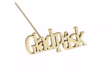 Glad Påsk Stick Gul