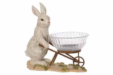 Hare Med Glasskål