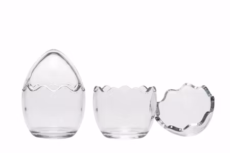 Äggskål Glas Candy