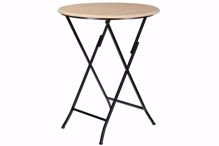 Bord Rund Hopfällbart Bambu