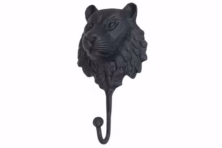 Krok Lejon Antik Svart