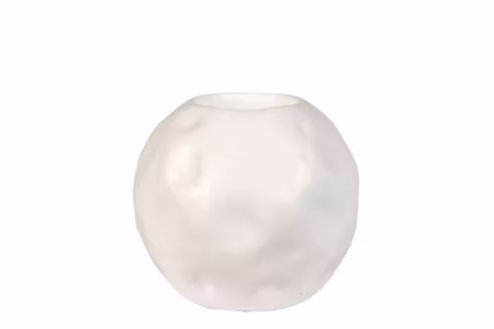 Ljuslykta Snöboll Poly
