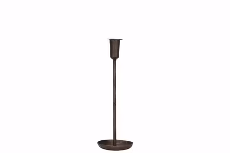 Ljusstake Metall Brun