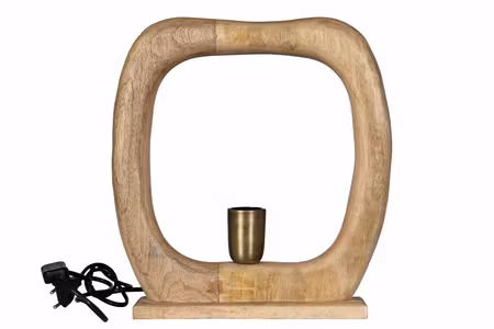 Lampa Antik Trä