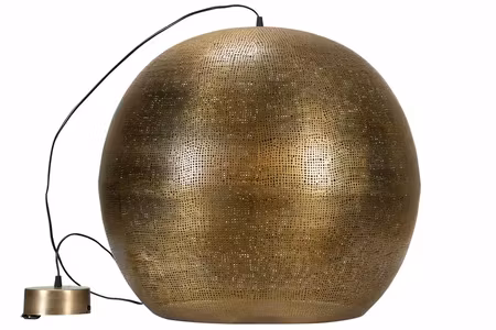 Taklampa Dots Antik Mässing