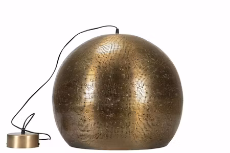 Taklampa Dots Antik Mässing