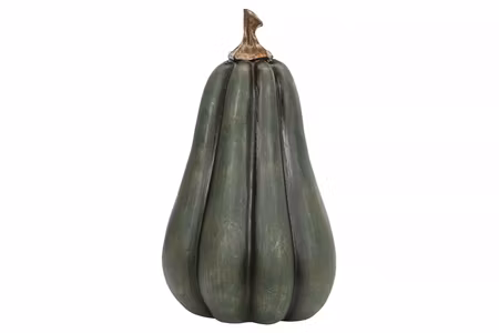 Pumpa Grön Avlång Poly