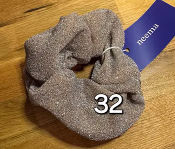 Sølv glitter nr 32