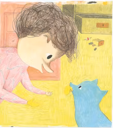 "Foff!" från boken "Oväder"