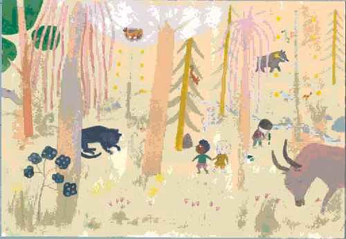 Sara Gimbergsson:  Rebus bygger en skog