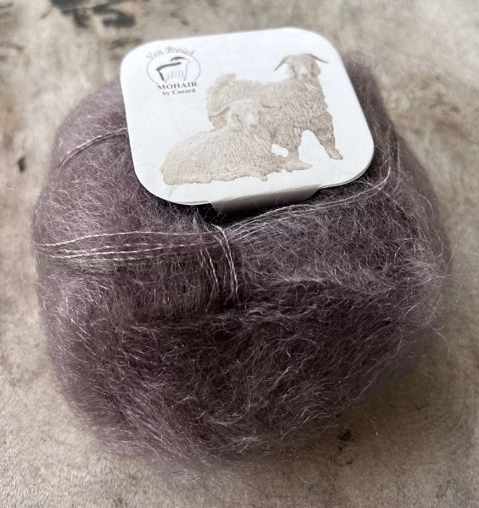 Brushed Mohair by Canard