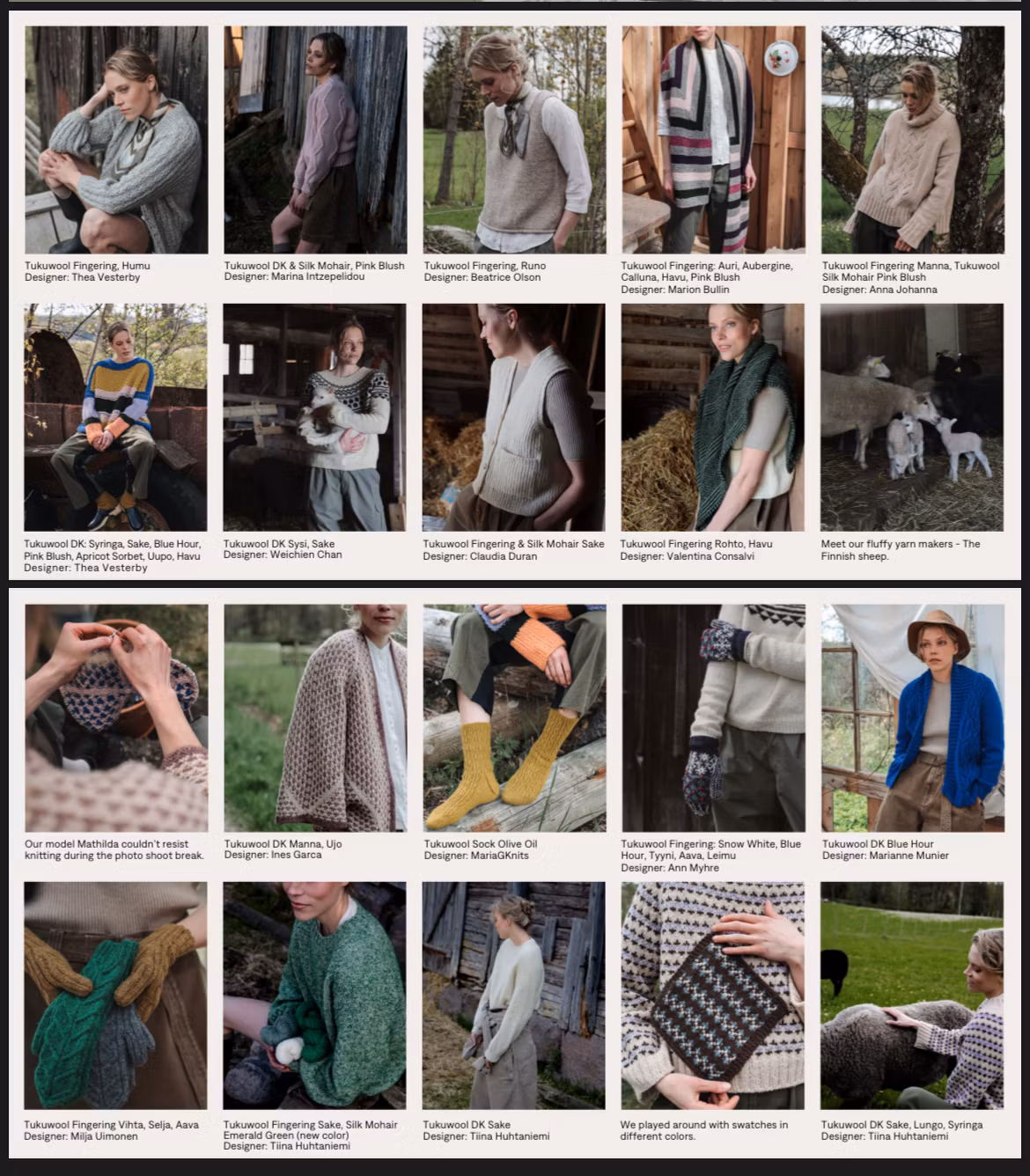 Tukubook Ny stickbok från Tukuwool