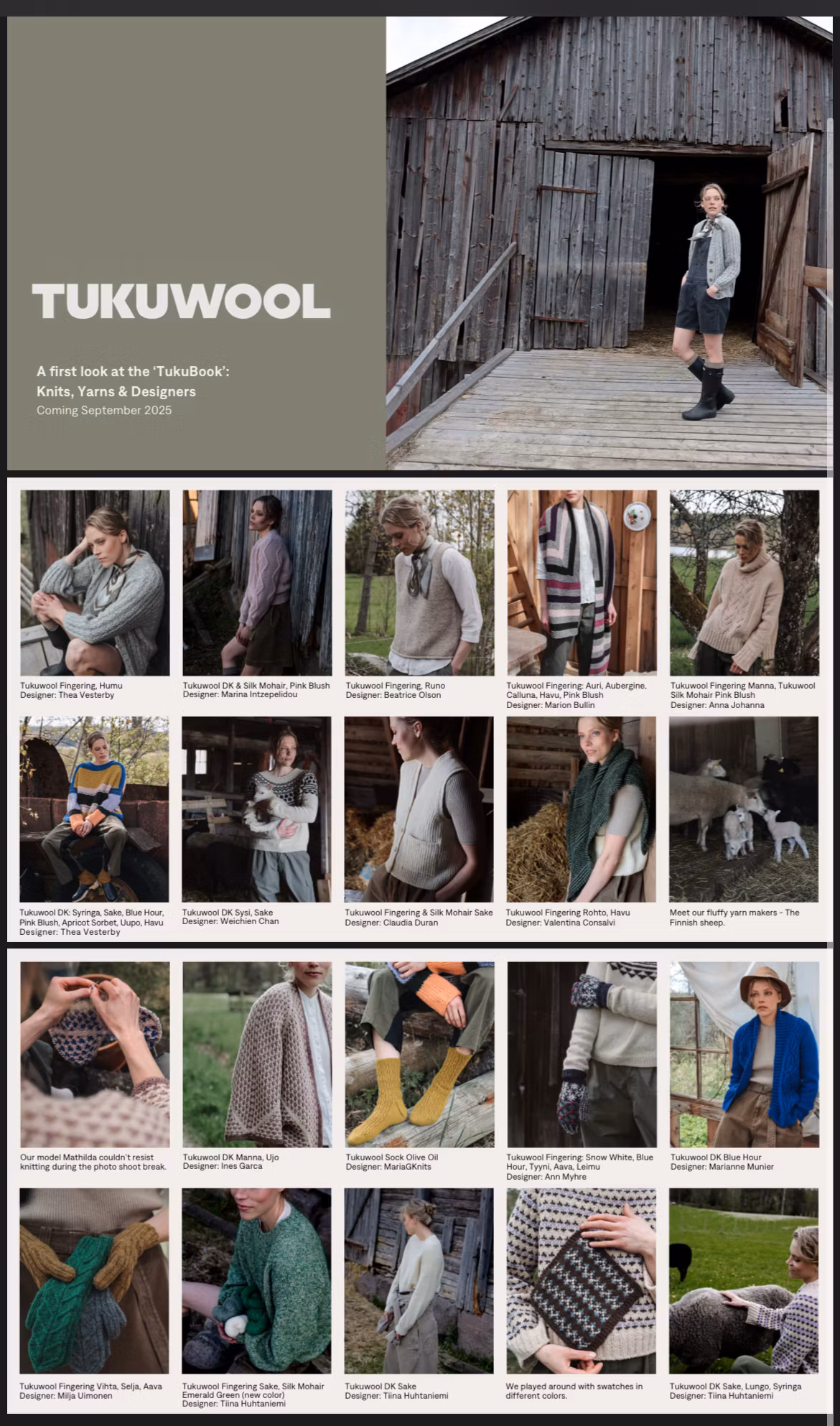 Tukubook Ny stickbok från Tukuwool