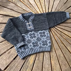 Nordic Baby Sweater