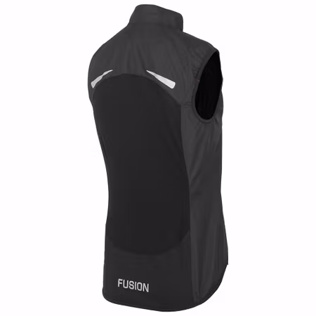 Fusion Womens S1 Run vest Black - Dam