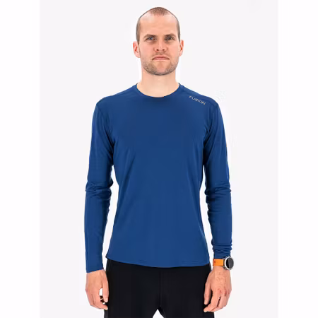 Fusion MENS MERINO 150 LS - Night Blue - Herr