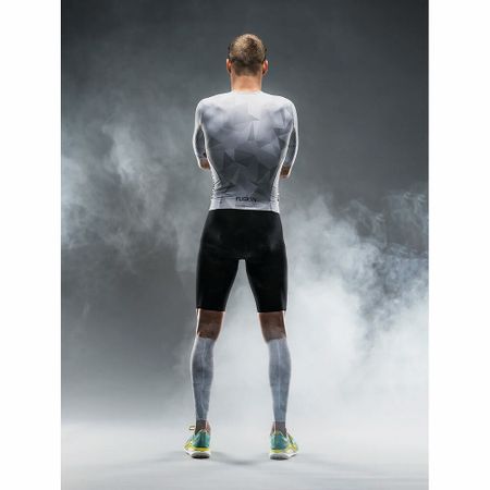 Fusion Tempo One Suit - White / Grey - Herr