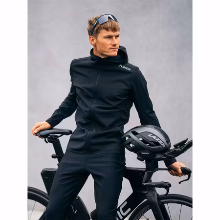 Fusion Men Shelter Jacket Black - Herr
