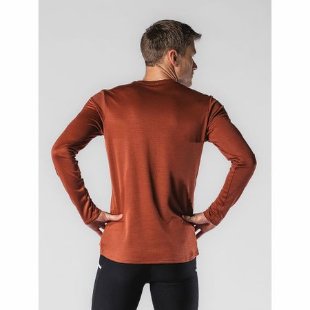 Fusion Technical Merino 150 LS - Rust - Herr