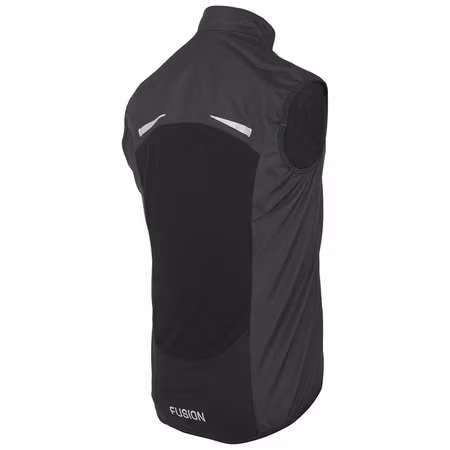 Fusion mens S1 Run vest Black - Herr