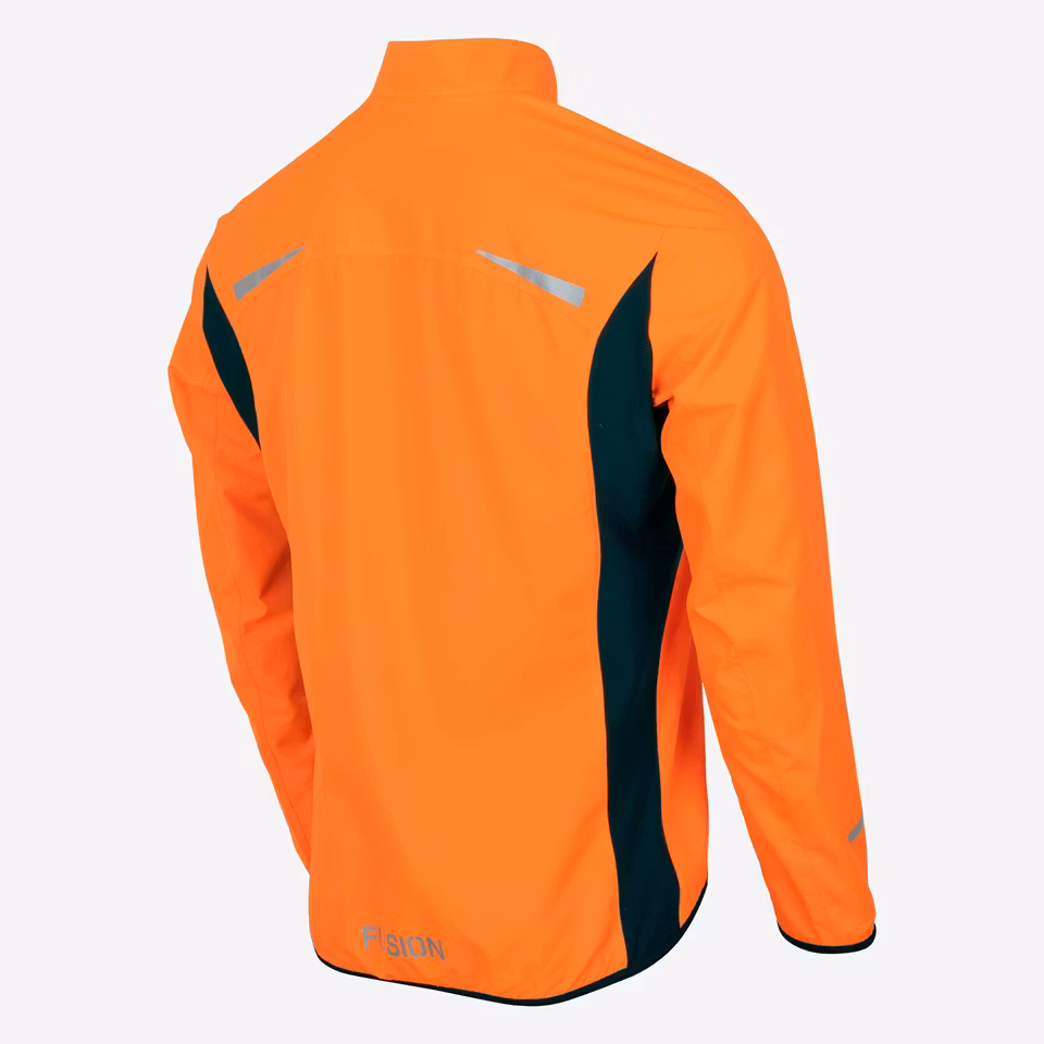 Fusion Men S1 Run Jacket Orange - Herr