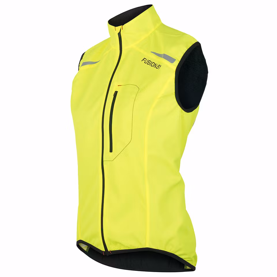 Fusion Womens S1 Run vest Yellow - Dam