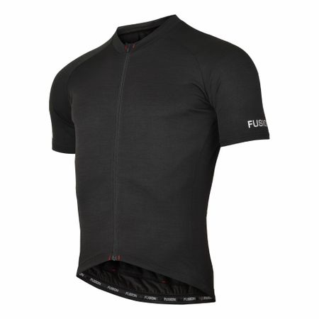 Fusion C3 CYCLING JERSEY Black Melange - Unisex