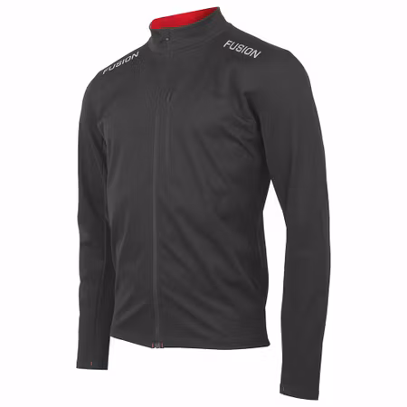 Fusion Mens S2 Run Jacket Black - Herr