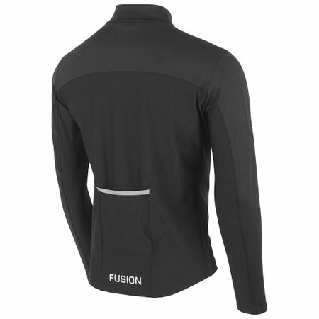 Fusion Mens S2 Run Jacket Black - Herr