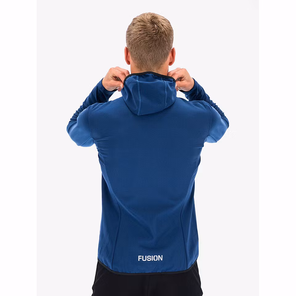 Fusion Mens Recharge Hoodie - Night Blue - Herr