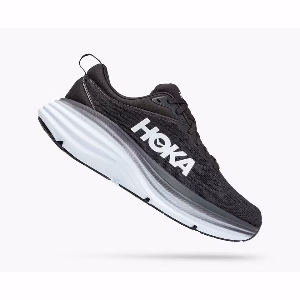 Hoka Bondi 8 Wide Black / White - Dam