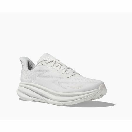 Hoka Clifton 9 White / White - Herr
