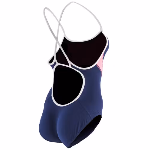 Orca Enduro One Piece Blue Depths - High Vis Pink Dam