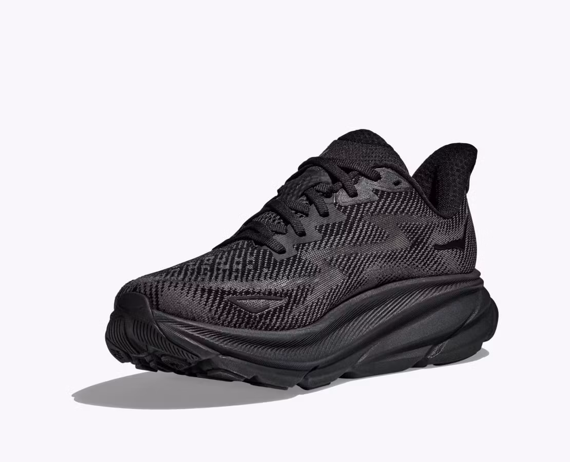 Hoka Clifton 9 Black / Black - Dam